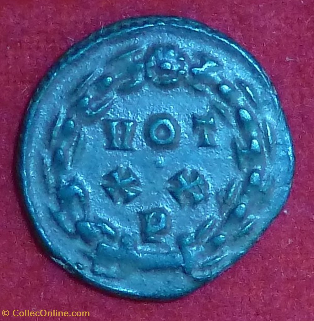 Dioclétien - Pseudo ou néo-aurelianus - Voeux 20ème anniversaire monnaies antiques romaines imperiales republicaines diocletien pseudo ou neo aurelianus voeux 20eme anniversaire