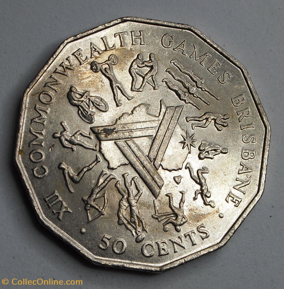 50 Cents - 1982 monnaies monde australie 50 cents 1982