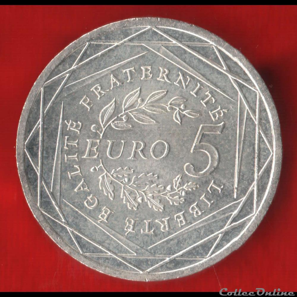 5 Euros - Marianne - 2008 monnaies france 5 euros marianne 2008