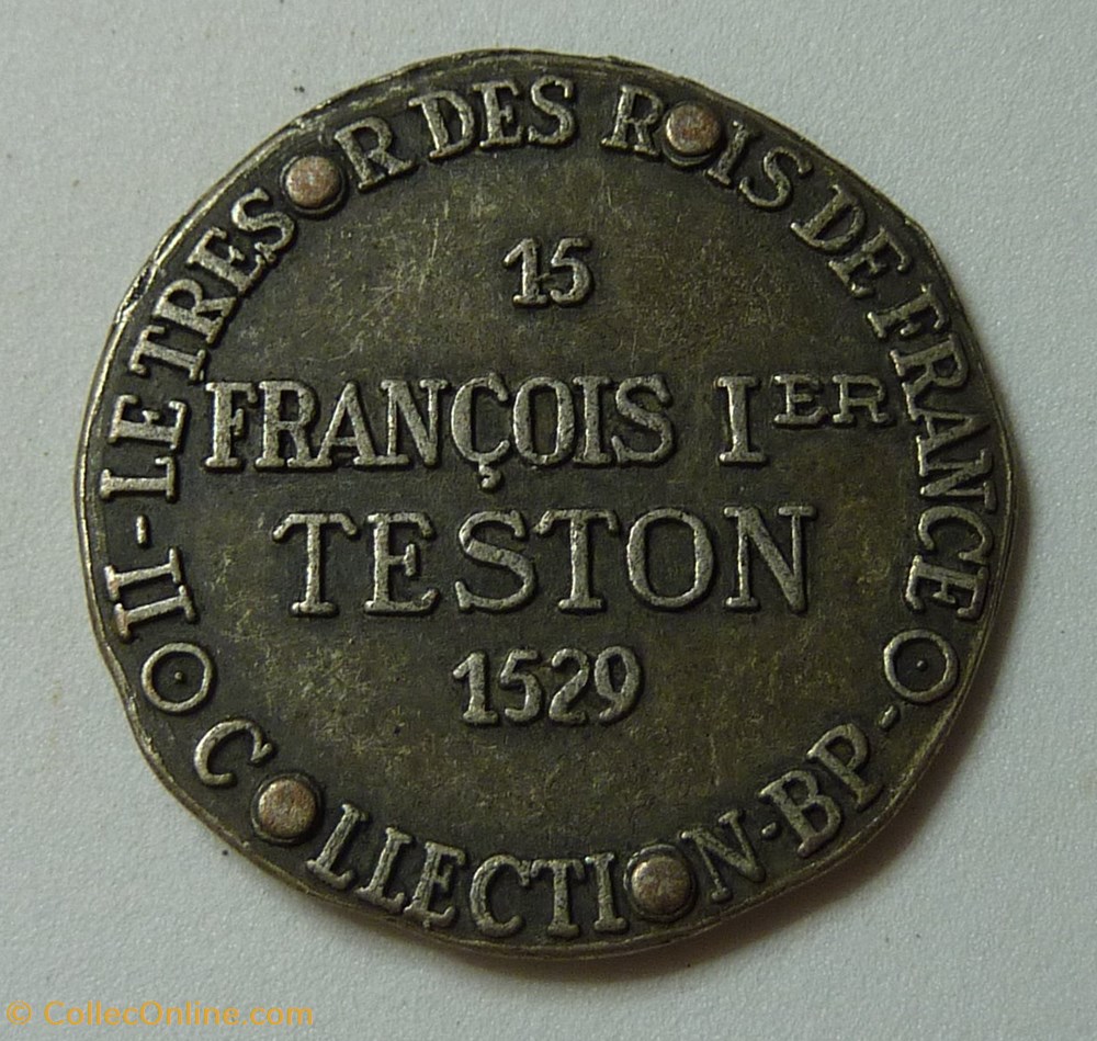 Collection BP 15 monnaies jetons mereaux collection bp 15