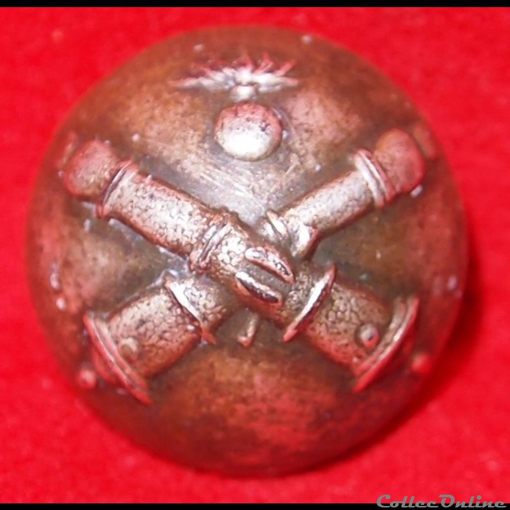 Armée de terre - Artillerie vetements et accessoires boutons militaires armee de terre artillerie