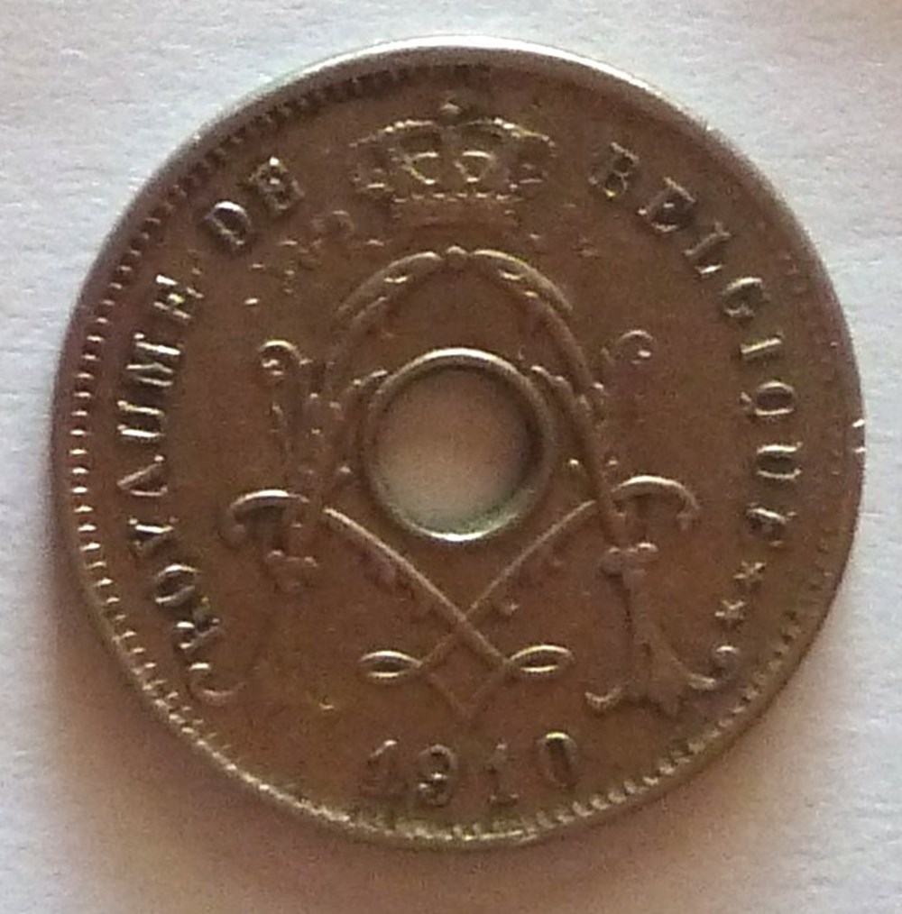 5 Centimes - 1910 monnaies monde belgique 5 centimes 1910