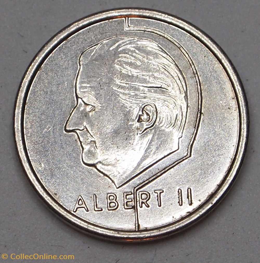 1 Franc - 1998 monnaies monde belgique 1 franc 1998