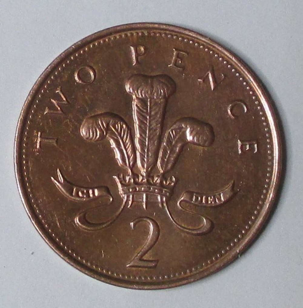 2 Pence - 2000 monnaies monde royaume uni 2 pence 2000