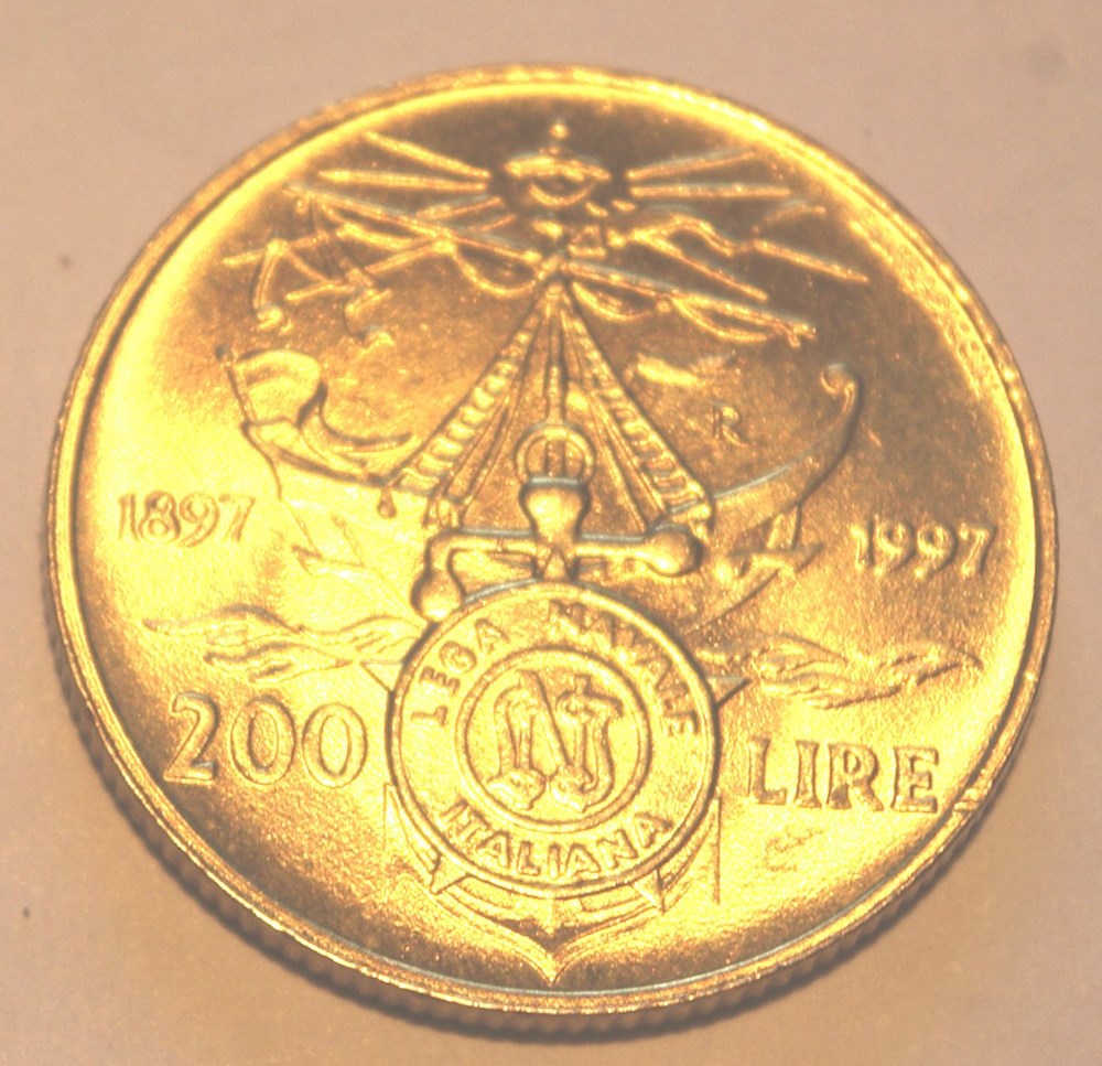 200 Lires - 1997 R monnaies monde italie 200 lires 1997 r