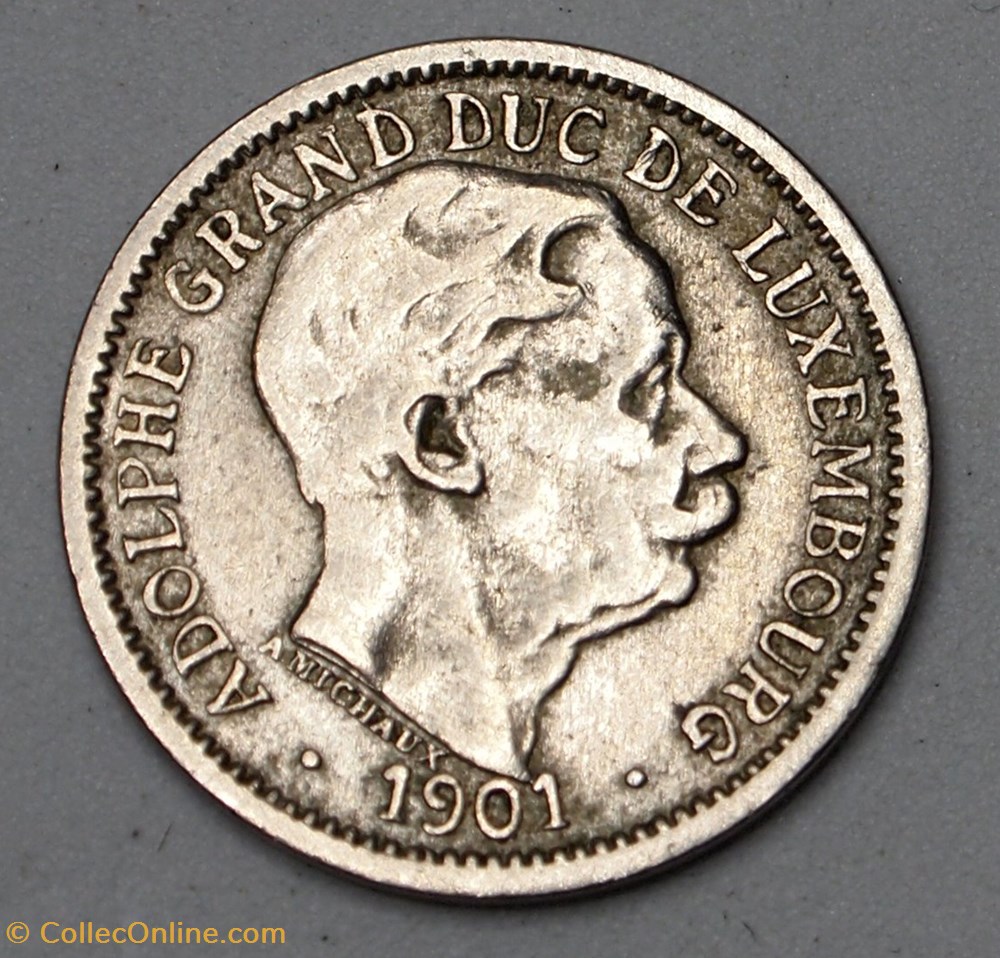 10 Centimes - 1901 monnaies monde luxembourg 10 centimes 1901