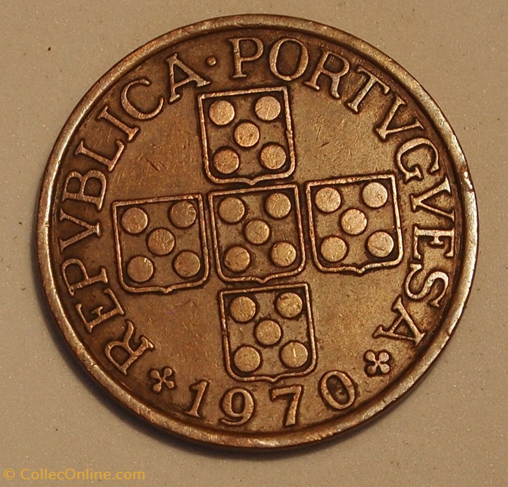 1 Escudo - 1970 monnaie monde portugal 1 escudo 1970