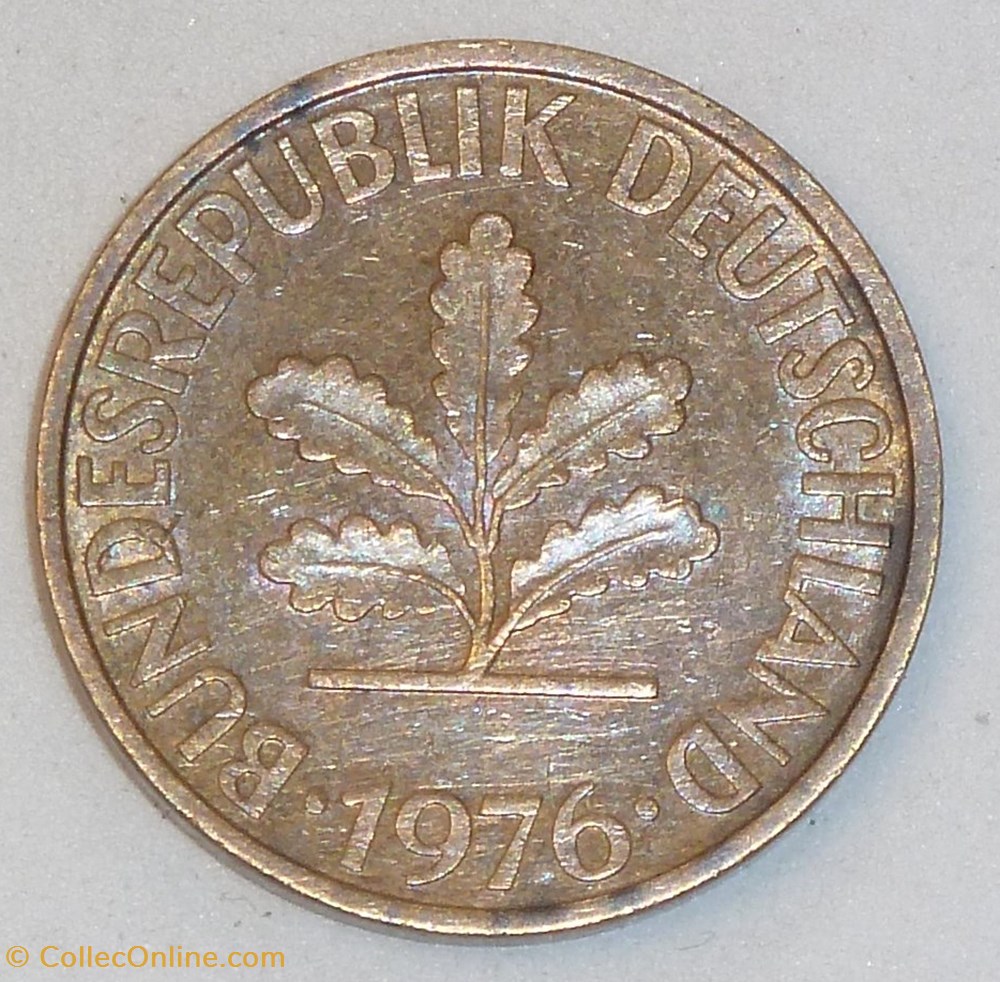 10 Pfennig - 1976 G monnaies monde allemagne 10 pfennig 1976 g