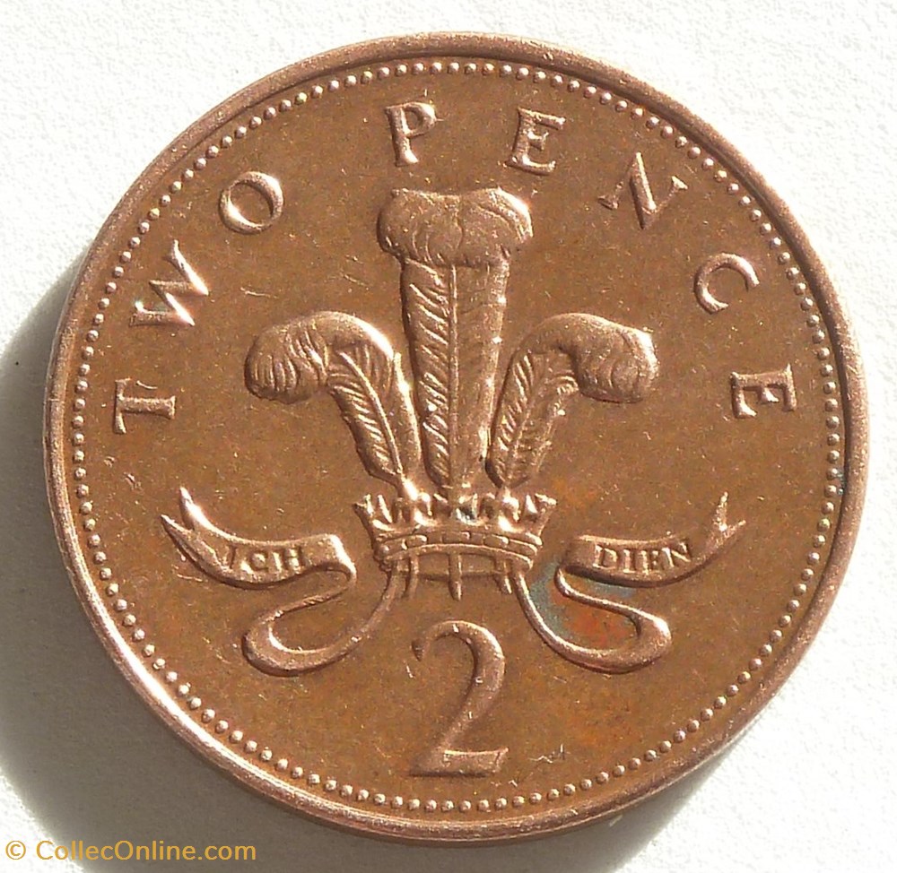 2 Pence - 1997 - Coins - World - United Kingdom - Face value 2 pence