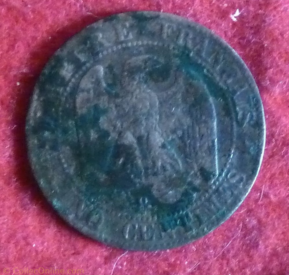 Napoléon III - 5 Centimes - 1855 - Rouen monnaies monde france napoleon iii 5 centimes 1855 rouen