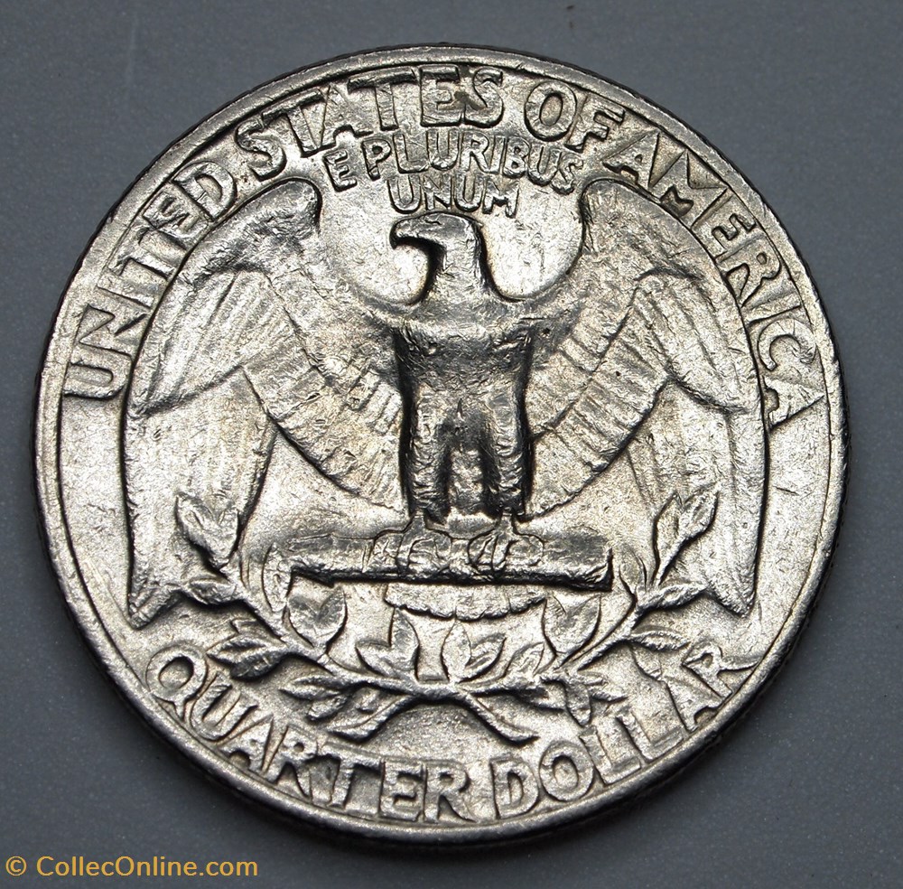 1/4 dollar ( 25 cents ) - 1966 monnaie monde etat uni 1 4 dollar 25 cents 1966