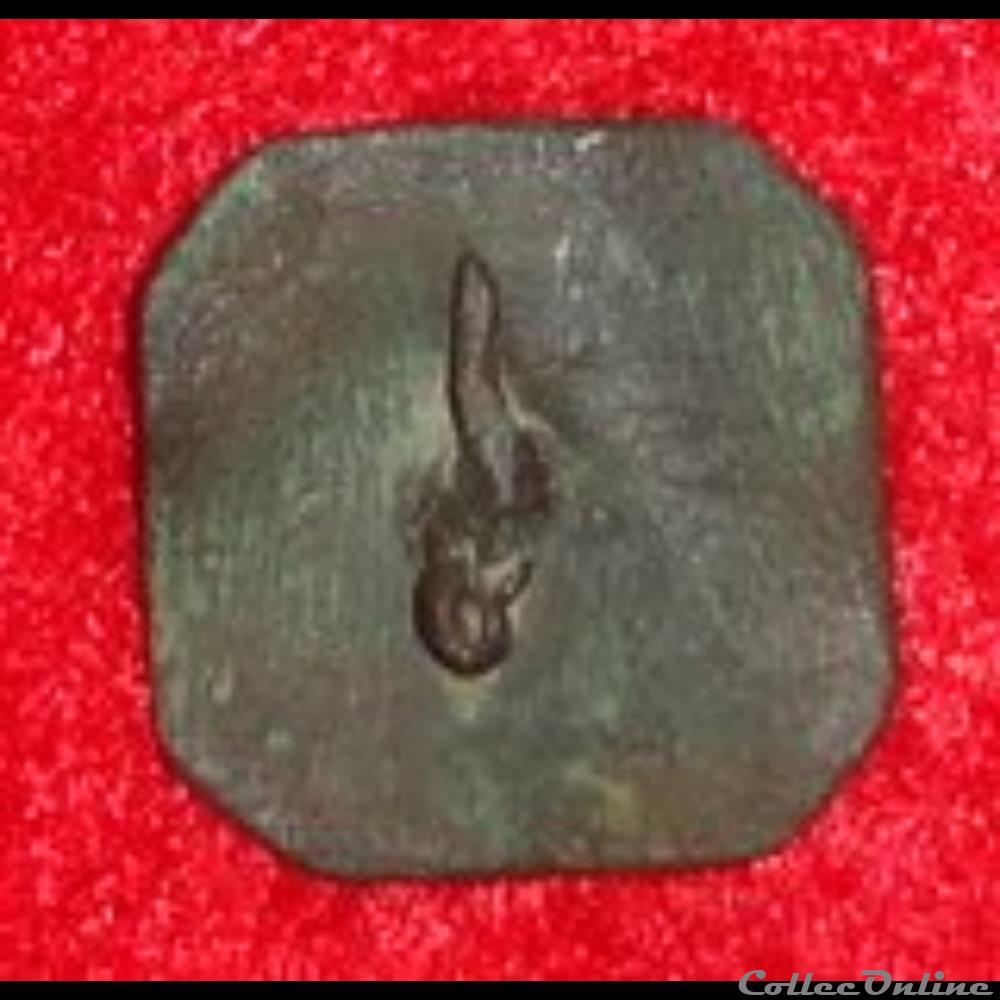 civil infanterie bouton
