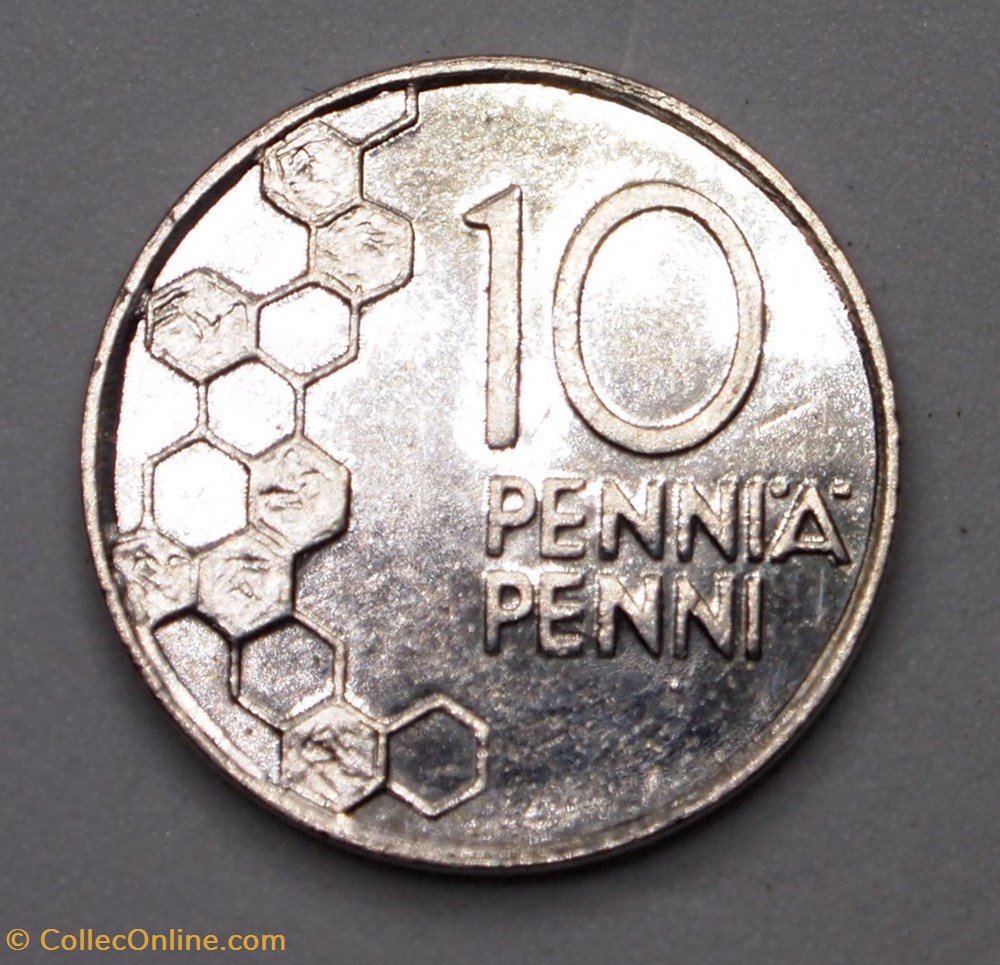 monnaie monde finlande 10 pennia 1999 m