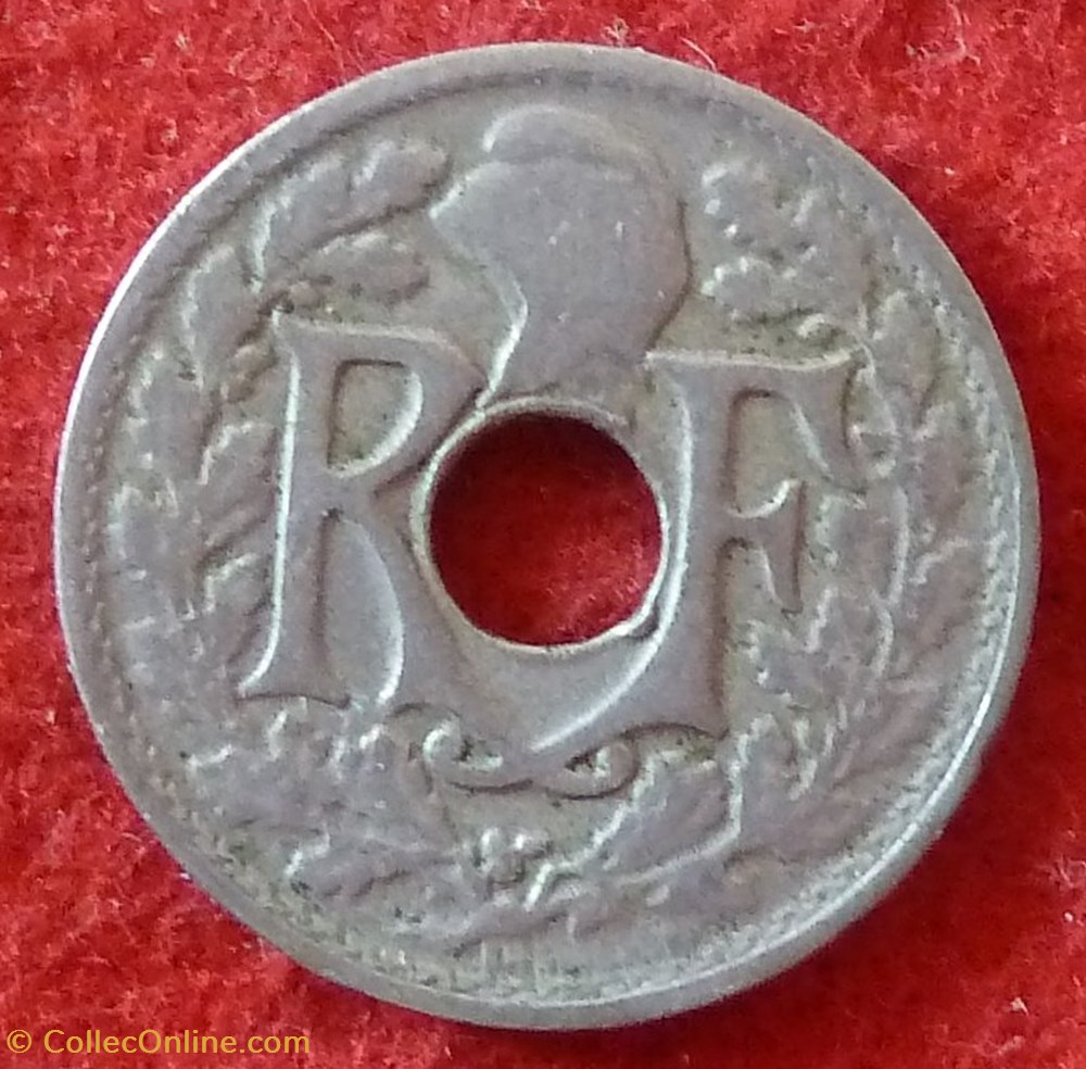 Lindauer - 5 Centimes - 1921 monnaies monde france lindauer 5 centimes 1921