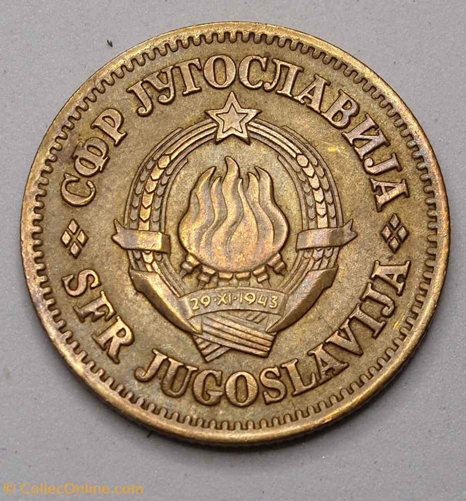 50 Para - 1965 monnaies monde yougoslavie 50 para 1965
