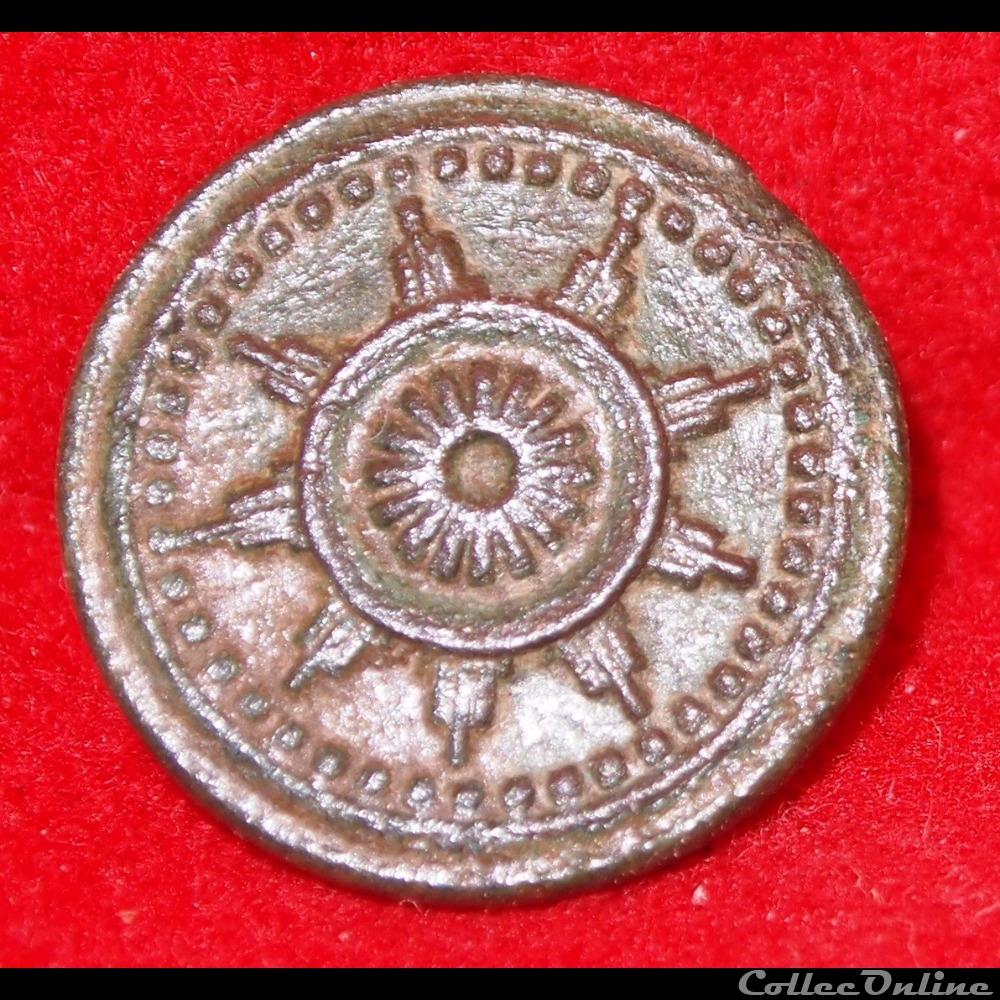 Civil - bouton infanterie civil