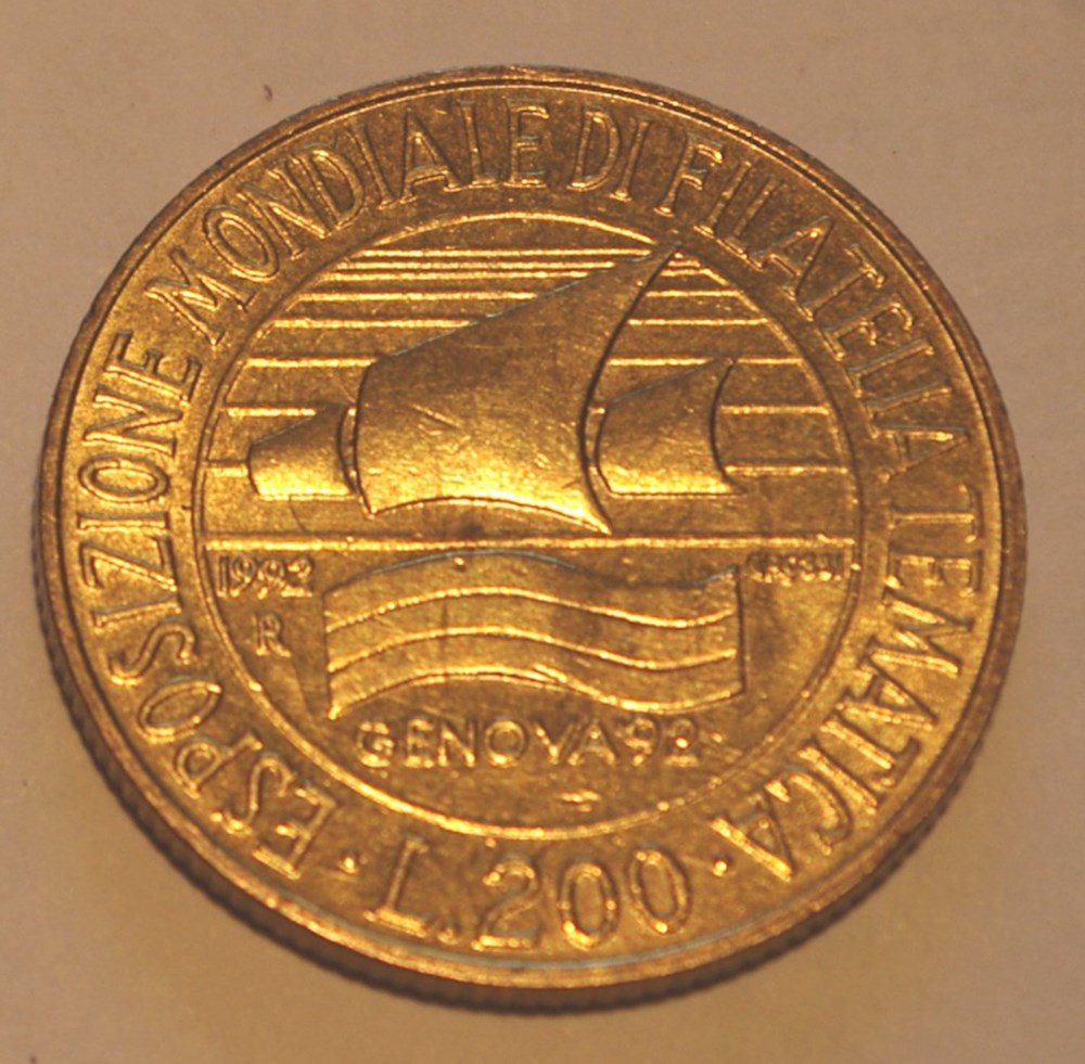 200 Lires - 1992 R monnaies monde italie 200 lires 1992 r
