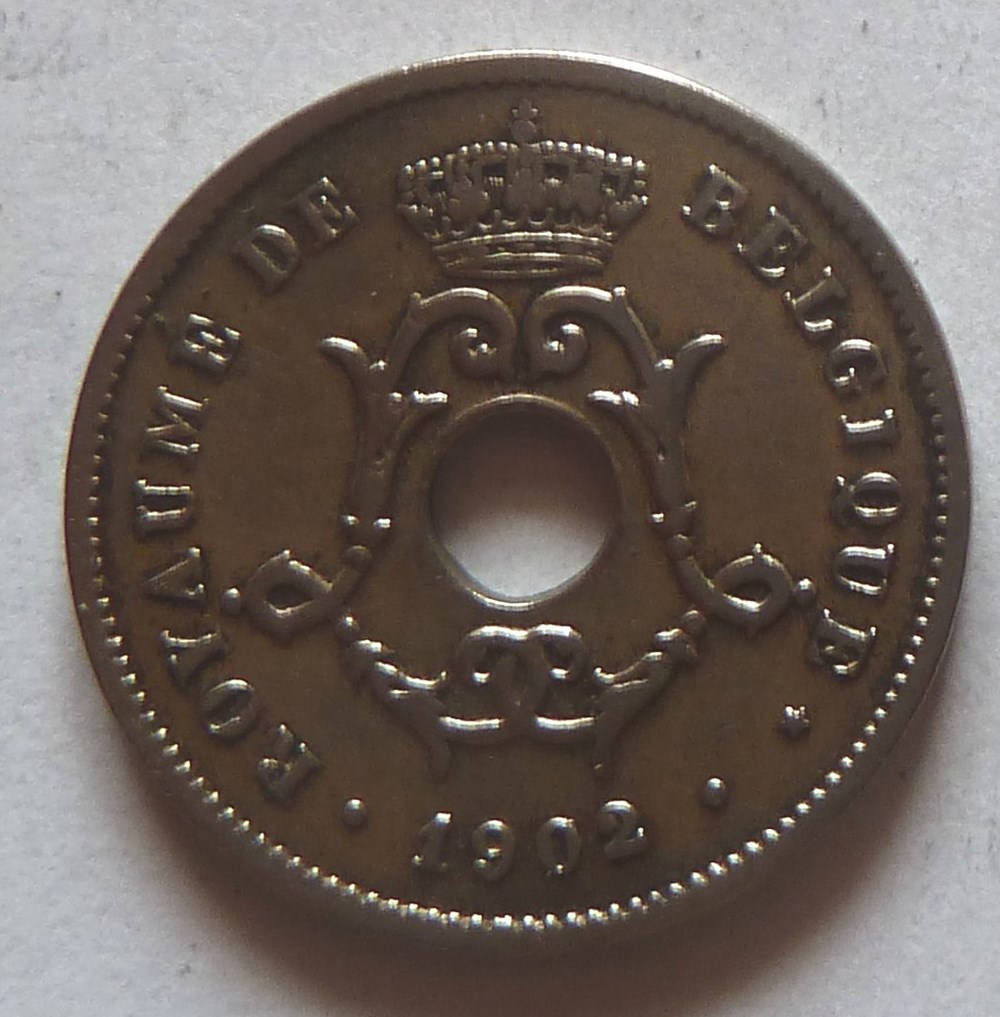 monnaies monde belgique 10 centimes 1902