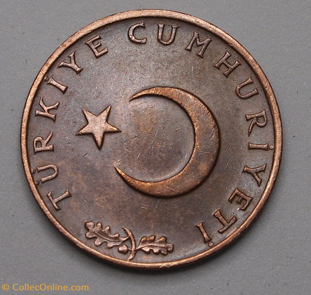 10 Kurus - 1973 monnaie monde turquie 10 kurus 1973