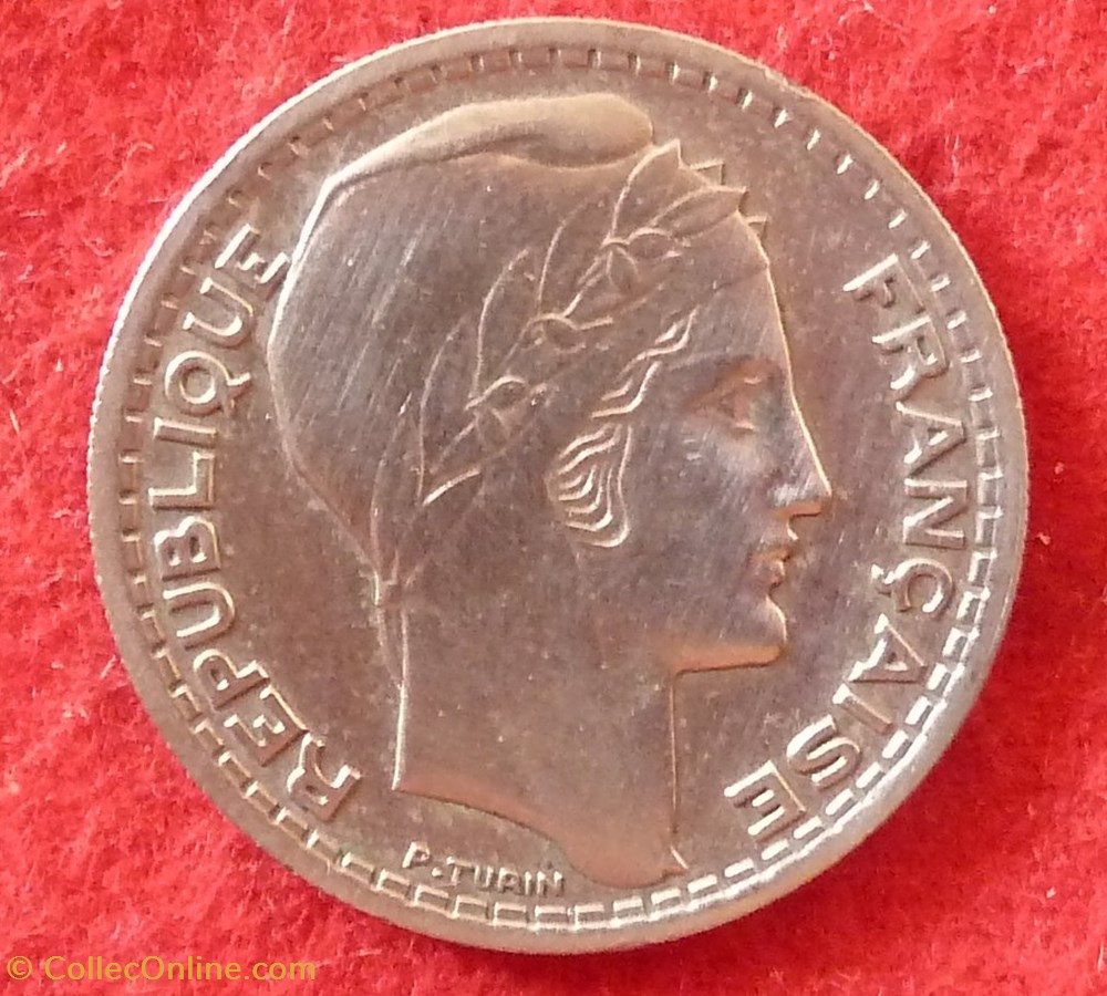 monnaies monde france turin 10 francs 1947