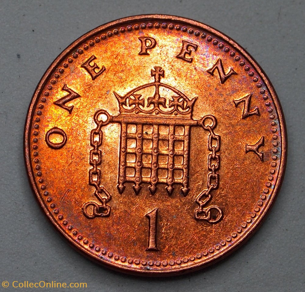 monnaies monde royaume uni 1 penny 2003