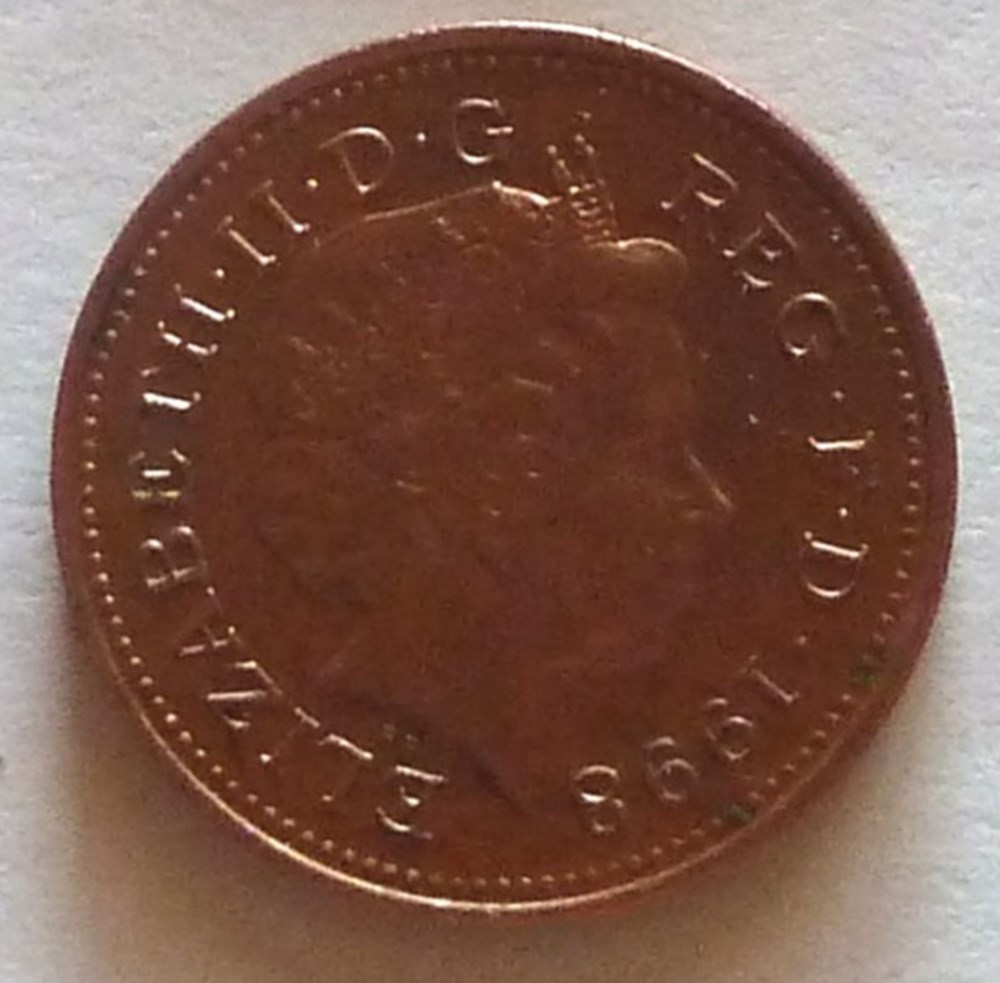 monnaies monde royaume uni 1 penny 1998