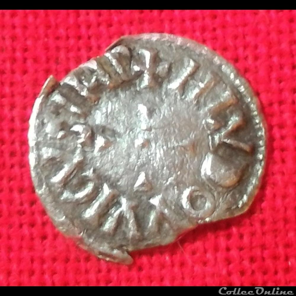 monnaies europe medievale a france carolingiennes obole de louis ier le pieux