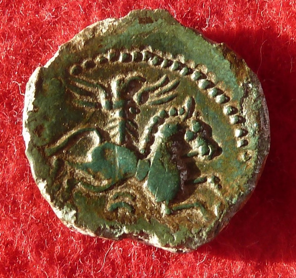 Meldes - Bronze EPENOS monnaies antiques a celtes meldes bronze epenos