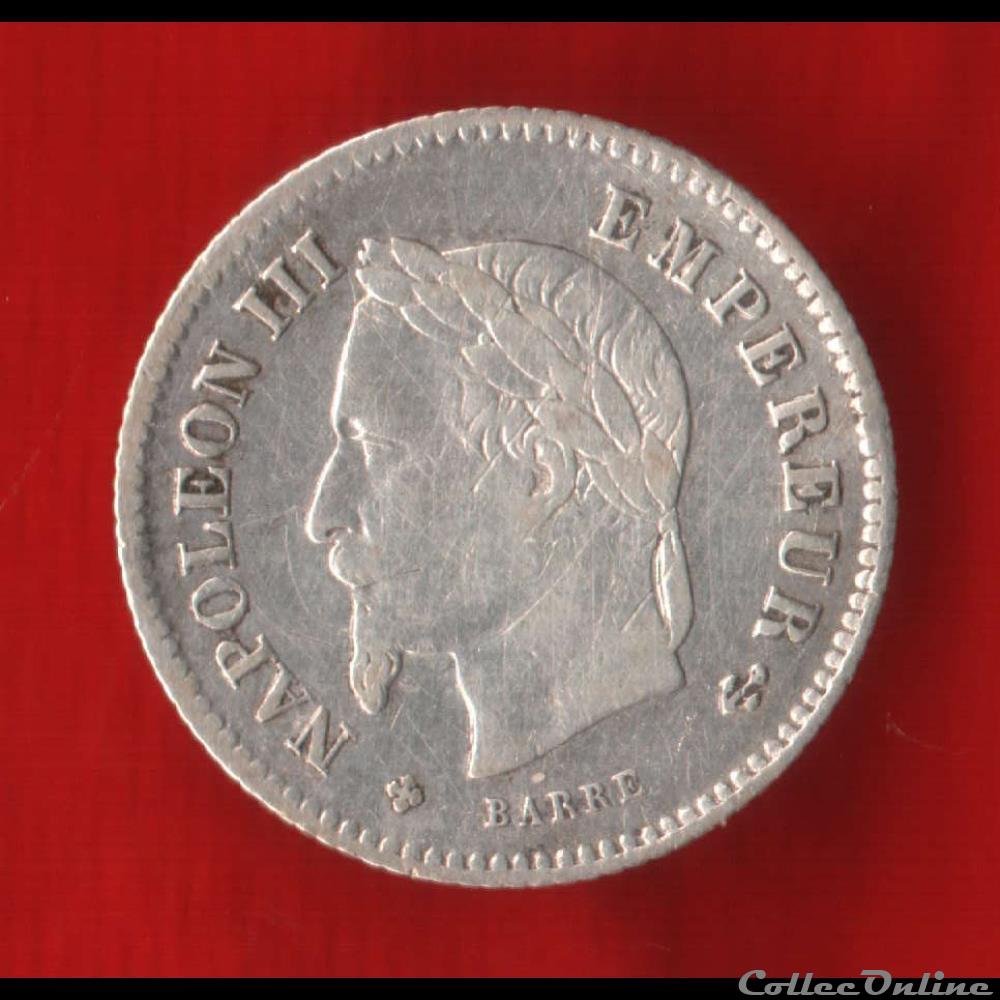 Napoléon III - 20 Centimes - 1867 - Strasbourg monnaie france moderne napoleon iii 20 centimes 1867 strasbourg