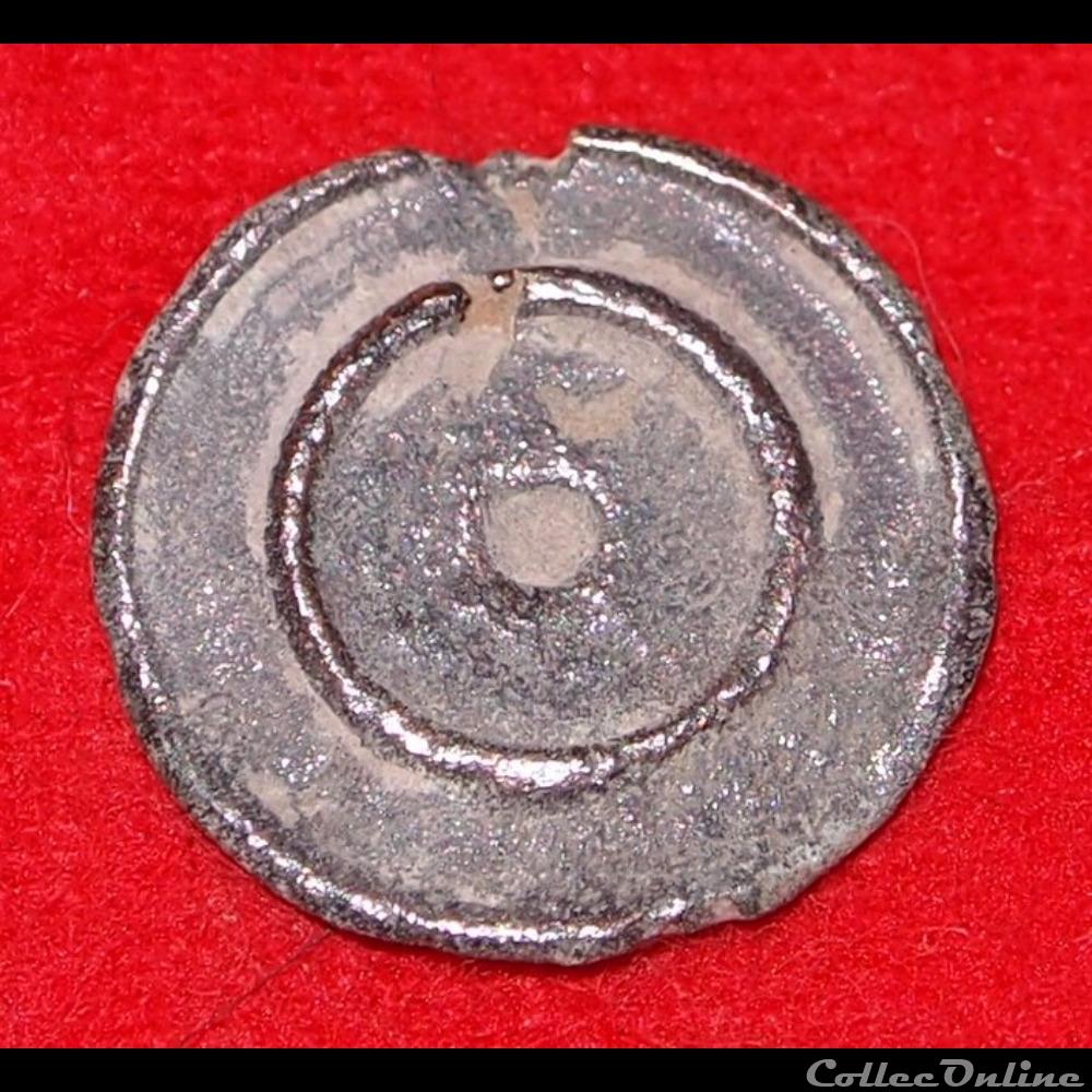 Civil - Motif cercle bouton infanterie civil motif cercle