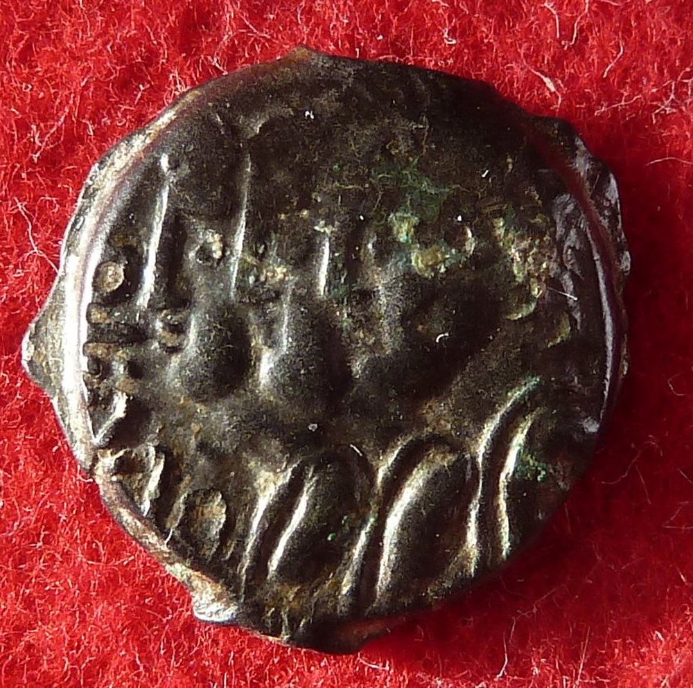 Rémes - Bronze REMO/REMO monnaies antiques a celtes remes bronze remo remo