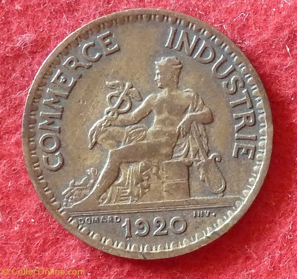 Chambres de Commerce - 1 Franc - 1920 monnaies monde france chambres de commerce 1 franc 1920
