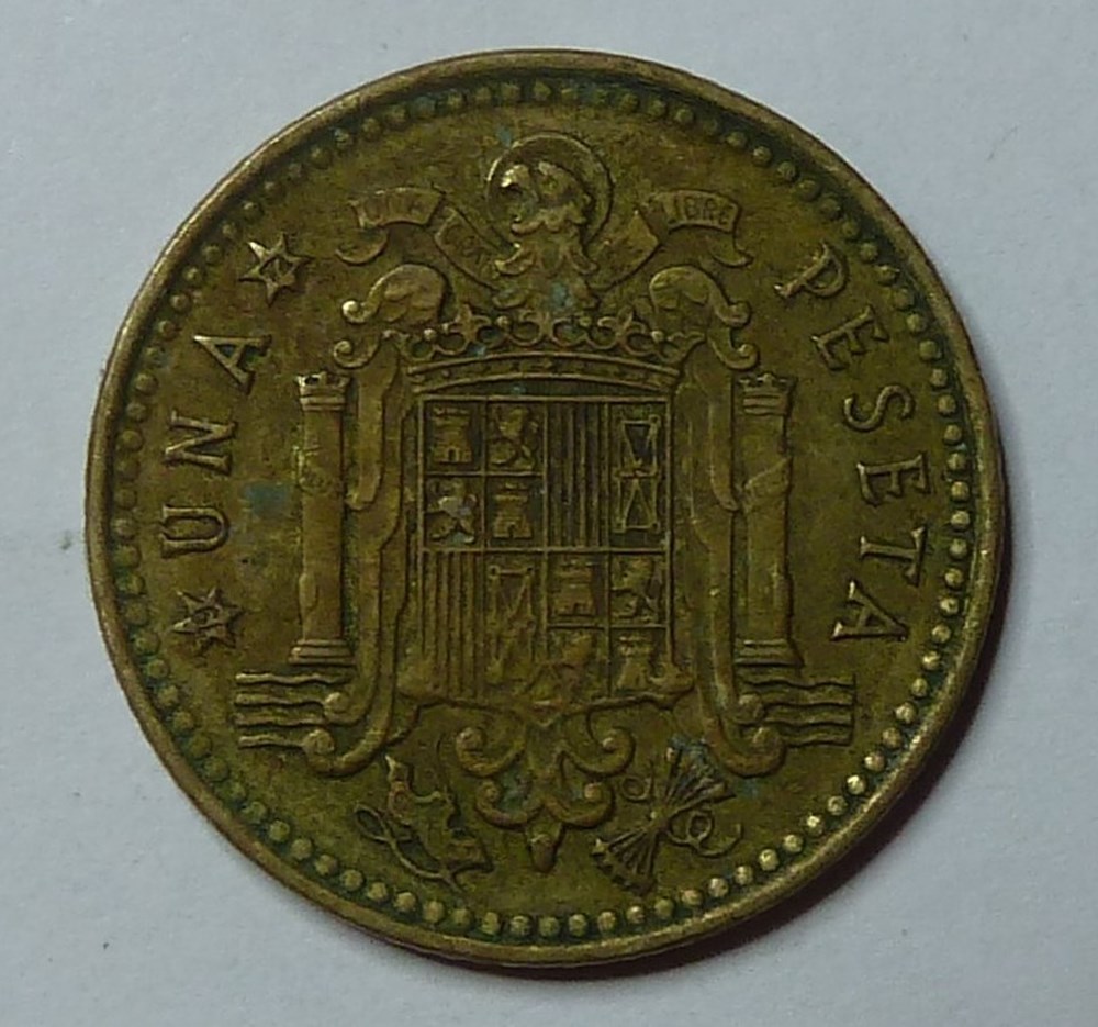 monnaies monde espagne 1 peseta 1972