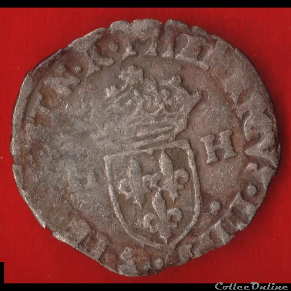 monnaies europe medievale france royales douzain au 2 h 1591 limoges