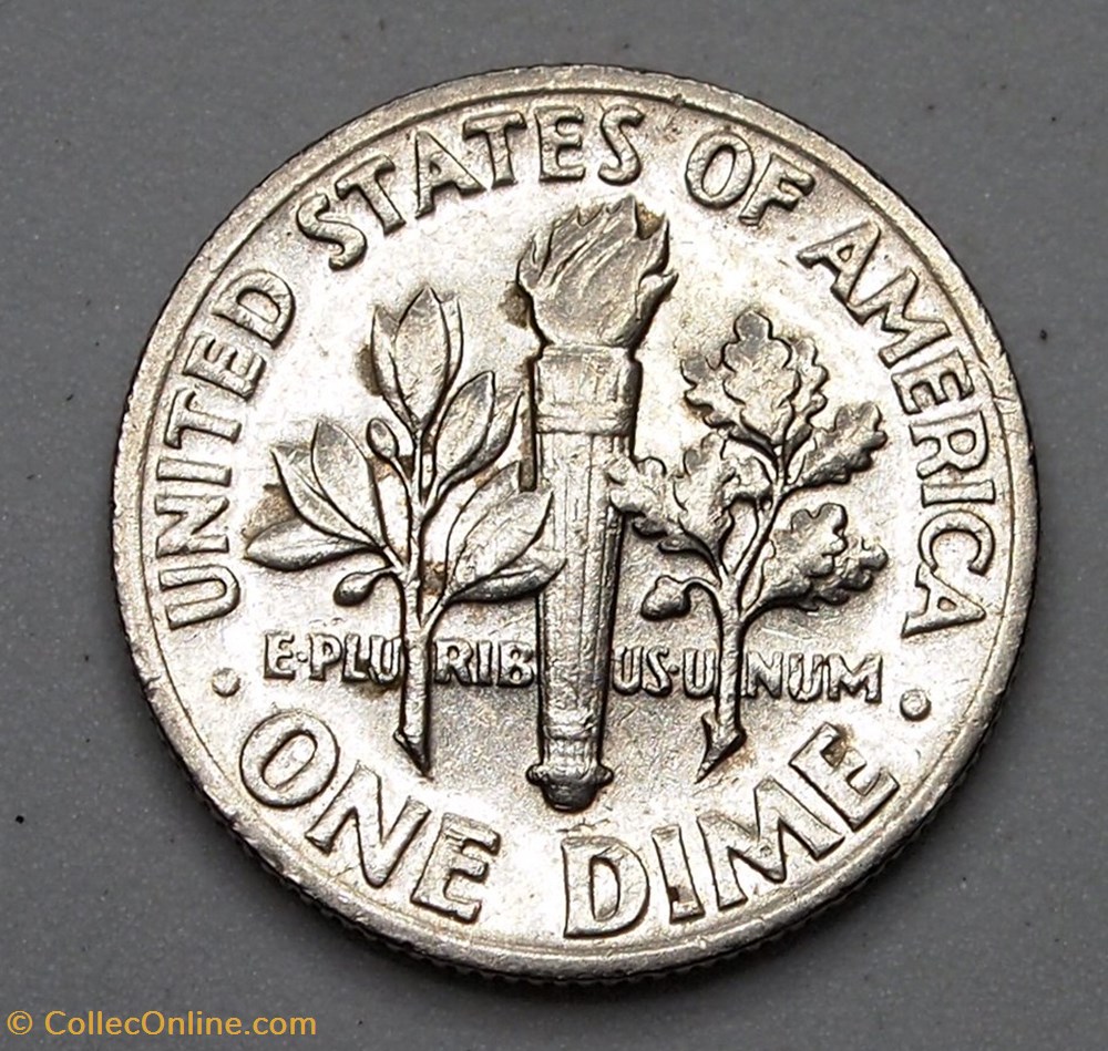 1 dime ( 10 cents ) - 1970 monnaie monde etat uni 1 dime 10 cents 1970