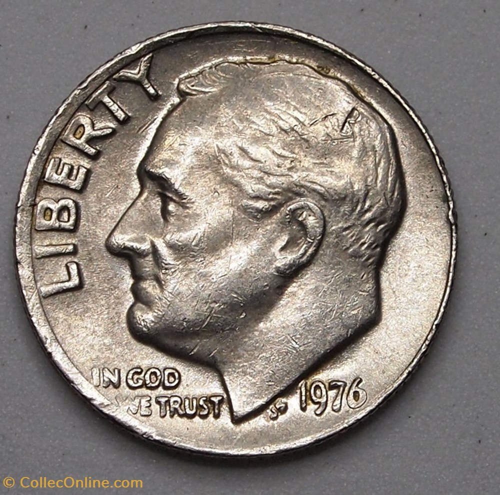 monnaie monde etat uni 1 dime 10 cents 1976