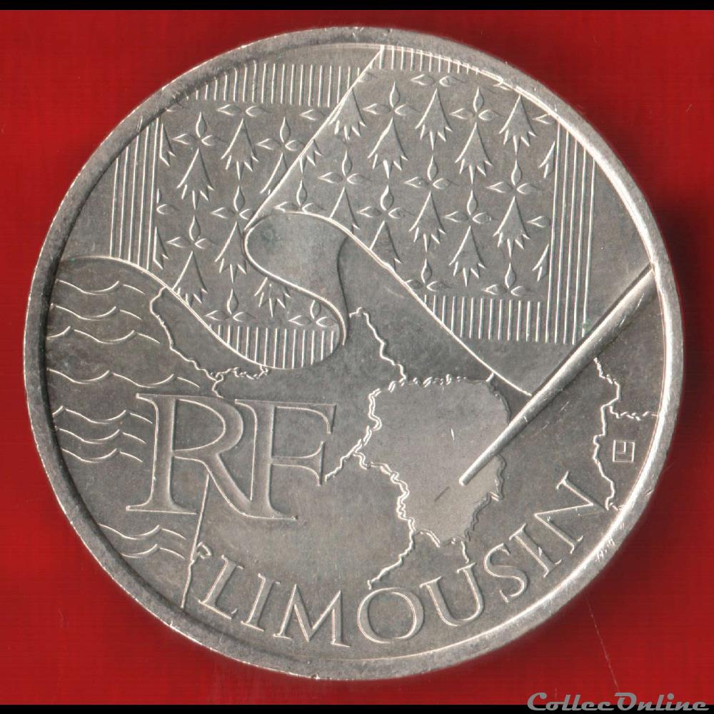 10 Euros - Limousin - 2011 monnaies a france 10 euros limousin 2011