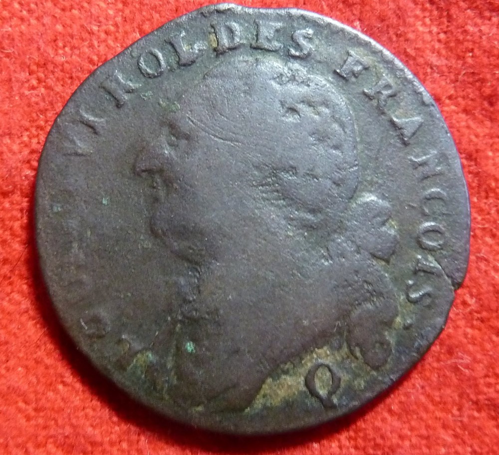 monnaies europe medievale france royales 12 deniers 1792 perpignan