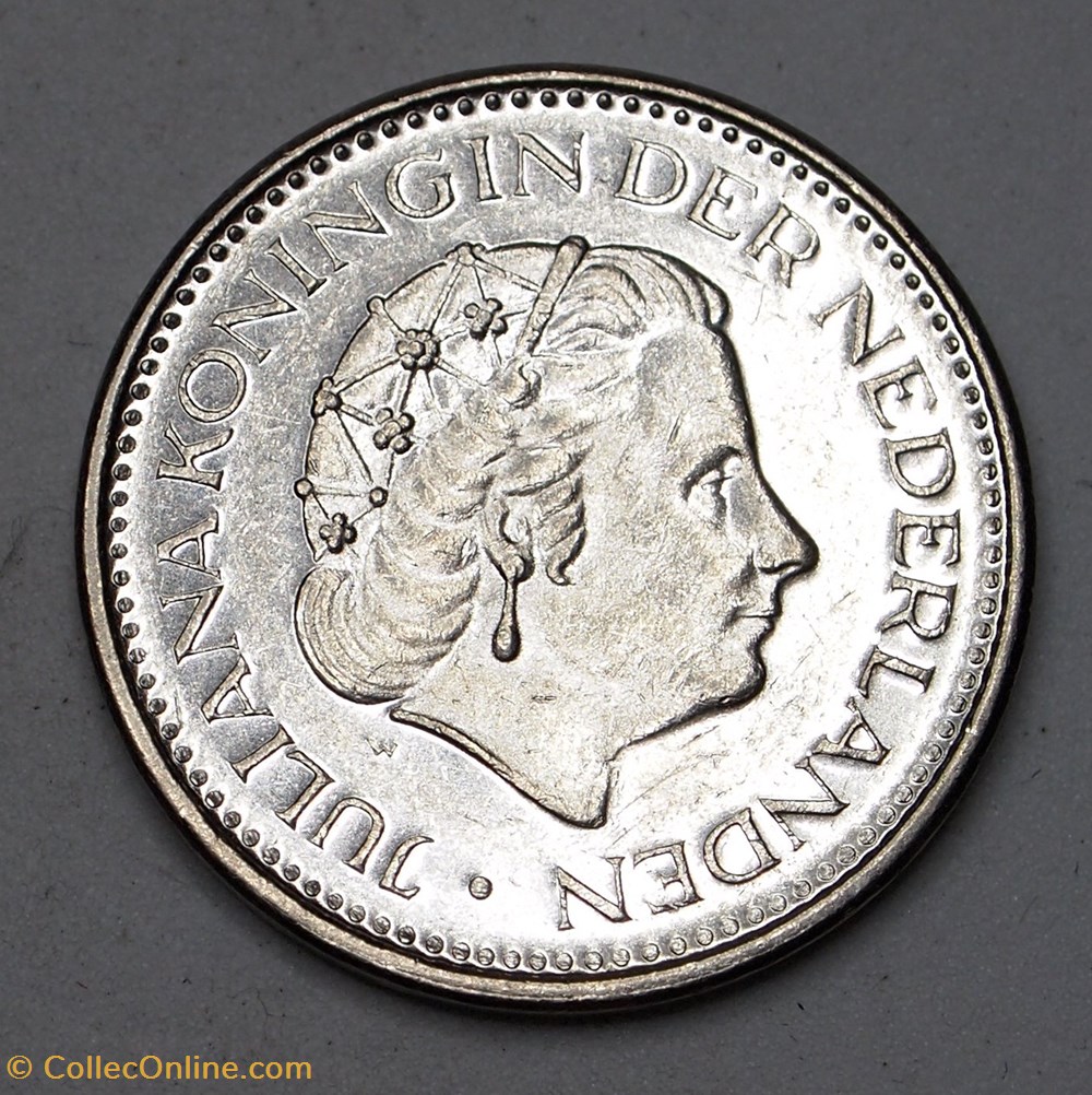 1 Gulden - 1980 monnaies monde pays bas 1 gulden 1980