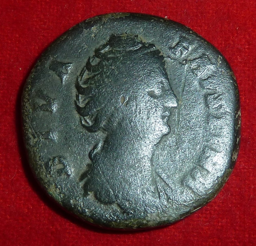 monnaies antiques romaines imperiales republicaines faustine mere sesterce l eternite