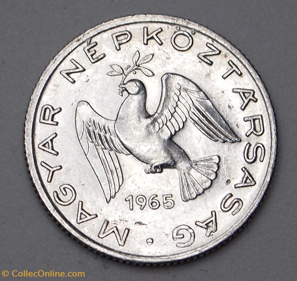 10 Filler - 1965 BP monnaies monde hongrie 10 filler 1965 bp