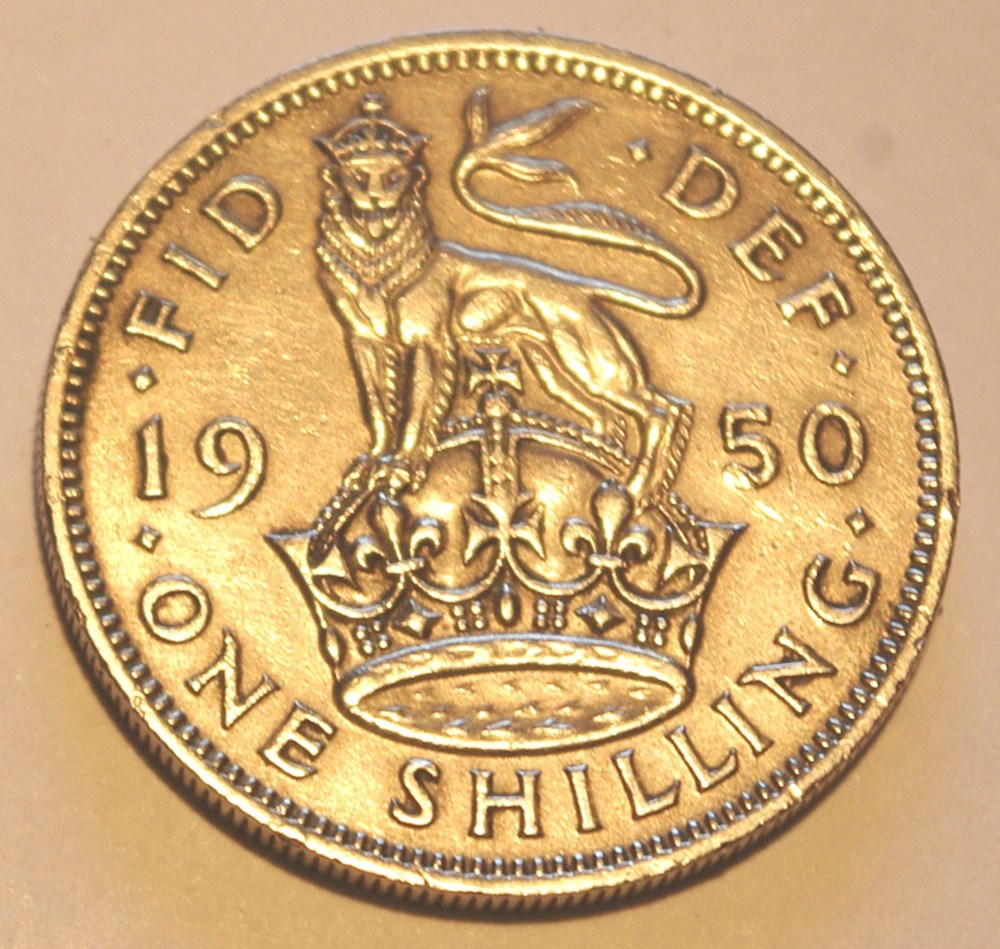 1 Shilling - 1950 monnaies monde royaume uni 1 shilling 1950