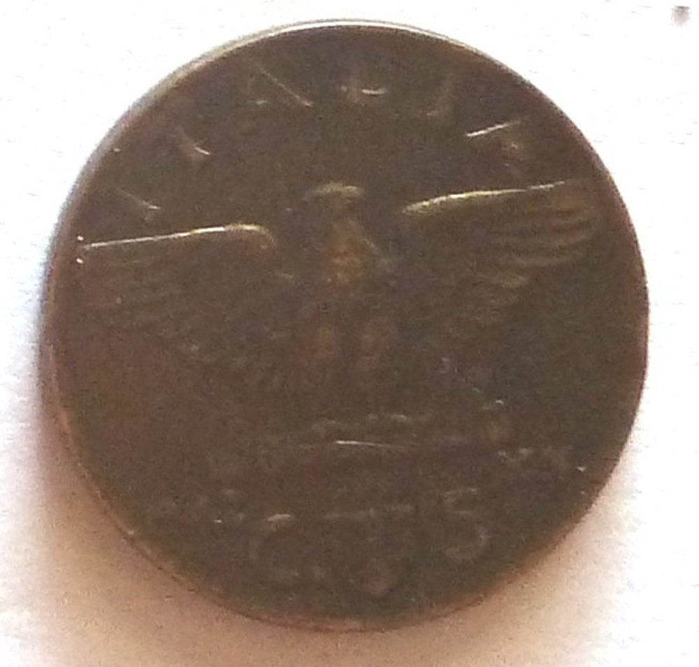 5 Centesimi - 1942 monnaies monde italie 5 centesimi 1942