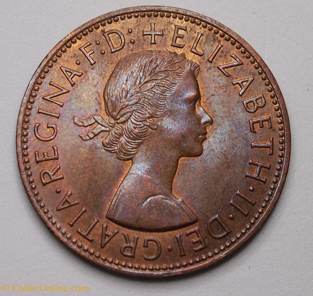 1 Penny - 1962 monnaies monde royaume uni 1 penny 1962