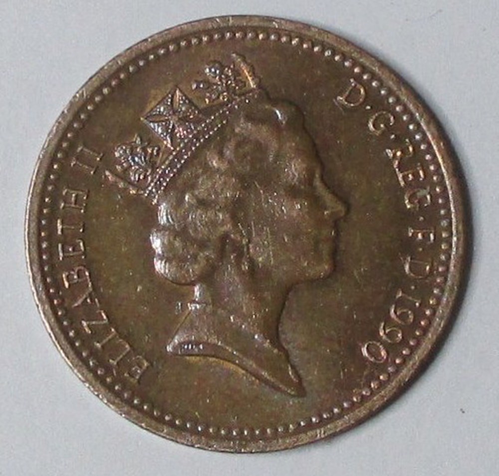 1 Penny - 1990 monnaies monde royaume uni 1 penny 1990