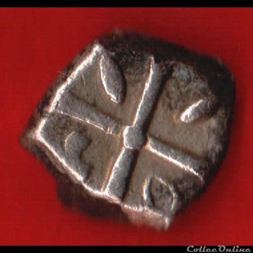 Volques Tectosages - Drachme “à la tête cubiste” monnaies antiques celtes volques tectosages drachme a la tete cubiste