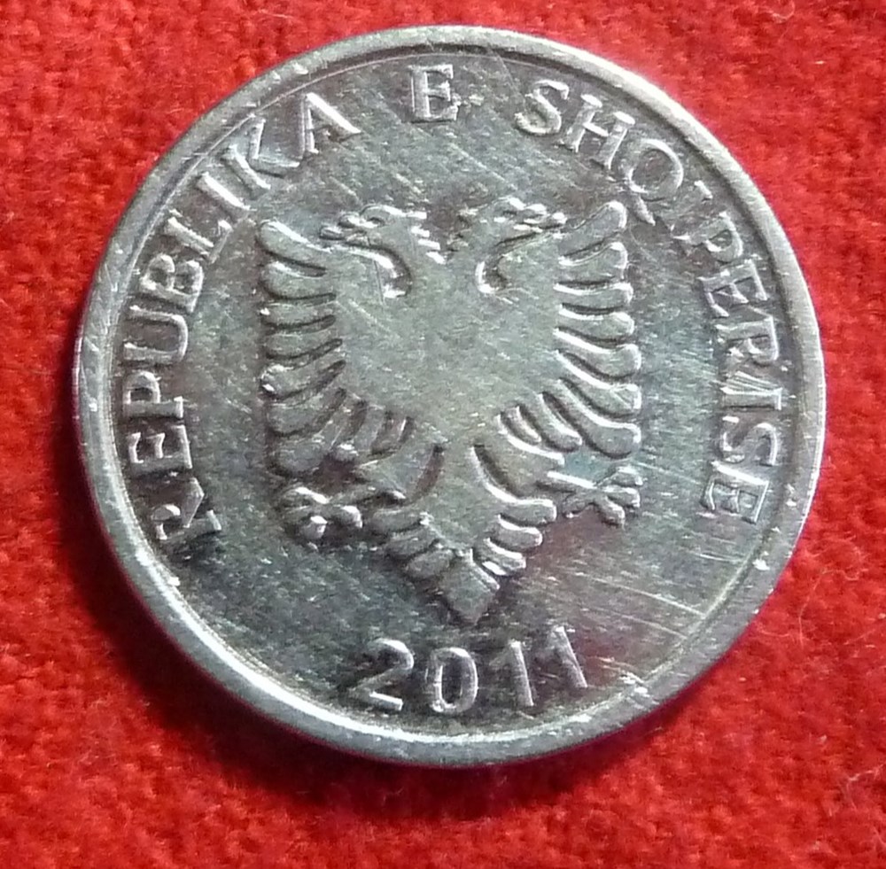 5 lekë - 2011 monnaies monde albanie 5 leke 2011