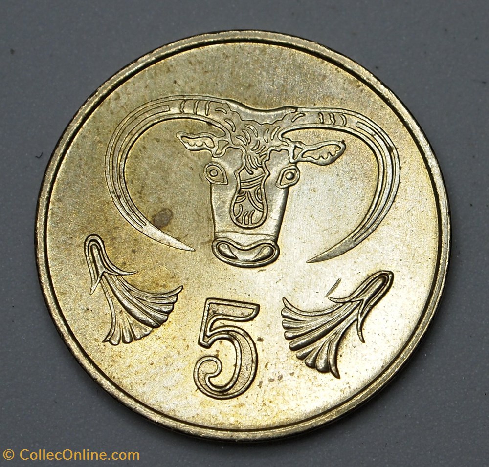5 Cents - 1993 monnaies monde chypre 5 cents 1993