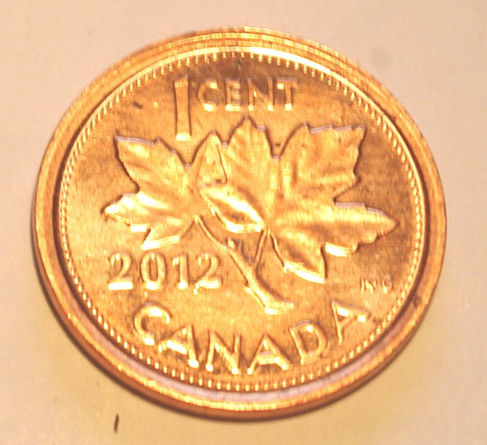 1 Cent - 2012 monnaies monde canada 1 cent 2012