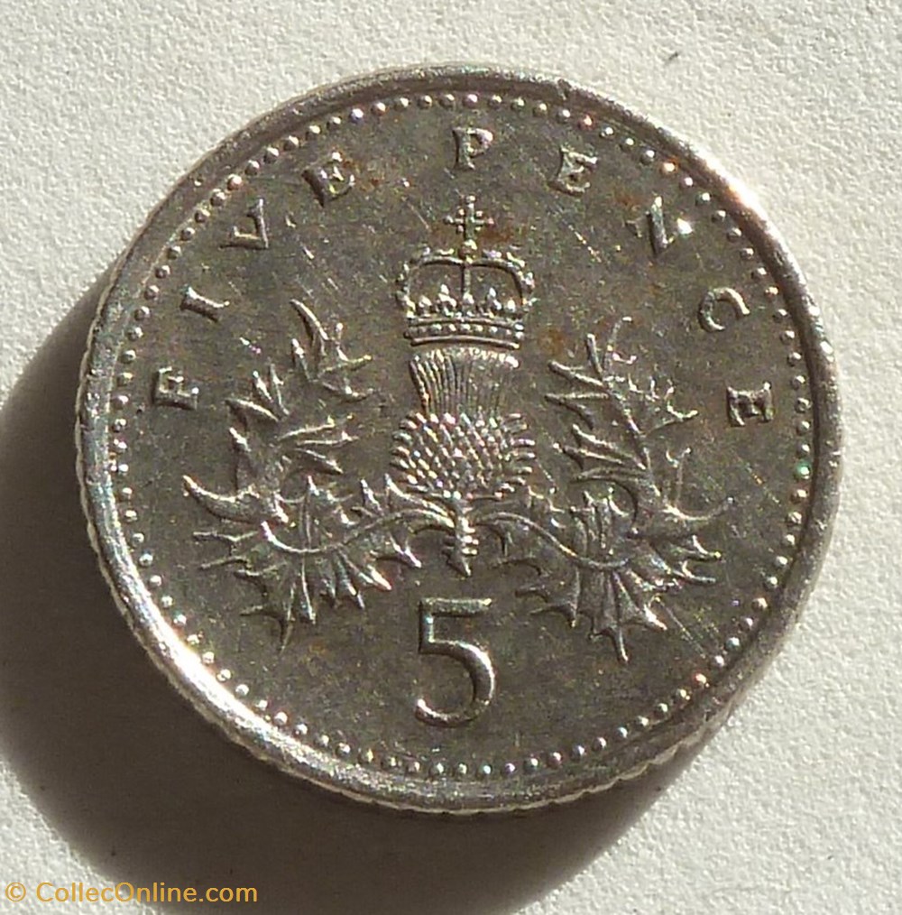 5 Pence - 1992 monnaies monde royaume uni 5 pence 1992